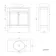 Bermuda Chalk White Vanity with Marble Top & Oval Counter Top Basin 800mm - Brushed Brass Accents