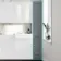 Monaco Dove Grey Floor Standing Tall Cabinet Unit 1900x300mm