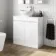 Trent Gloss White Vanity with Oval Counter Top Basin 800mm