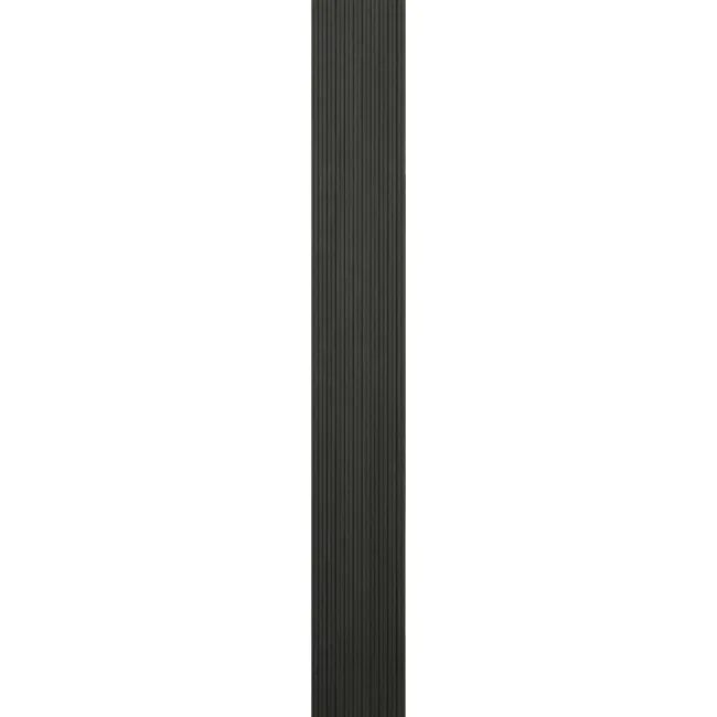 Trepanel Flex® Noir Black Flexible Acoustic Wood Panels 2400x300