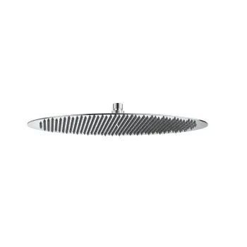 400mm Chrome Round Stainless Steel Slim Shower Head