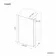 Munich Matt Black Framed 8mm Wet Room Shower Glass 700mm & 250mm Pivotal Return Panel