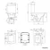 Atlanta Rimless Close Coupled Toilet With Soft Close Seat