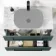 Elba Midnight Green Wall Hung Drawer Vanity 800mm (Excludes Counter Top Basin) - Black Accents