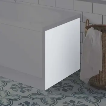 Trojan - 750mm Acrylic straight bath end panel