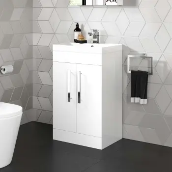 Avon Gloss White Basin Vanity 500mm