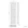 Marbella Anthracite Double Oval Panel Radiator 1800x480mm