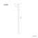 London 15mm Brushed Brass Extension Profile 1850mm Height