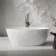 Ealing 1700mm Matt White Freestanding Bath