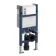 Idaho Pneumatic Compact Top & Front Wall Hung Toilet Frame and Concealed Cistern - Excludes Flush Plate