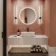 Aria Round Illuminated LED Mirror 600mm