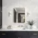 Nina Brushed Brass Mirror 800x600mm