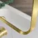 Nina Brushed Brass Mirror 600x1000mm