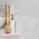 Trepanel Aqua® White Sparkle Quartz Effect PVC Shower Wall Panel