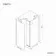 Copenhagen Easy Clean 8mm Walk In Shower Enclosure 1100mm & 900mm Glass with Pivotal Return Panel