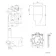 Portland Close Coupled Toilet With Soft Close Slim Seat