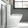 Kansas Traditional Rimless Close Coupled Toilet With Premium Soft Close Slim Seat