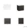 Crete Fluted Charcoal Elm Wall Hung Drawer Vanity with Marble Top 600mm - Excludes Counter Top Basin