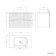 Crete Fluted Charcoal Elm Wall Hung Drawer Vanity with Marble Top & Marin Basin 800mm