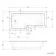L Shaped 1700 Shower Bath with Front Panel & 4mm Fixed Screen - Left Handed