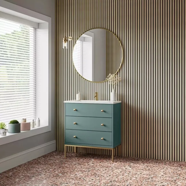 Trepanel Aqua 3D® Waterproof Oak Wood Effect Slat Panels 3 Pack (Covers 1.39SQM)