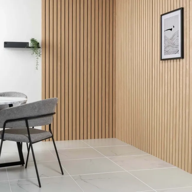 Trepanel XL® 3m Oak Wide Acoustic Wood Slat Panels
