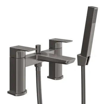 Soar Gunmetal Grey Bath Filler & Handheld Shower