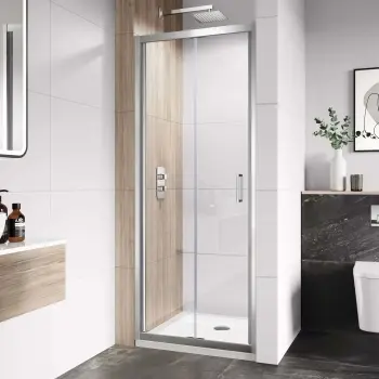 London 6mm Bifold Shower Door 700mm