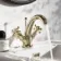 Avoca Traditional English Gold Basin Mixer Tap & Pop-Up Waste