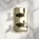 Kenmare Traditional English Gold Thermostatic Shower Valve - 2 Outlets