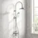 Kenmare Traditional Chrome Thermostatic Shower Set with Hand Shower
