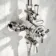 Kenmare Traditional Chrome Thermostatic Shower Set with Hand Shower