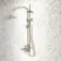 Kenmare Traditional English Gold Thermostatic Shower Set with Hand Shower