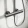 Derry Brushed Gunmetal Round Thermostatic Shower Set