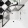 Hamburg Matt Black Easy Clean 8mm Quadrant Shower Enclosure 800x800mm - Easy Fix Feature