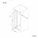 London 6mm Pivot Shower Door 700mm