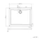 Cairo Rectangular SMC Composite Shower Tray 1000x800mm