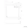 Cairo Square SMC Composite Shower Tray 900x900mm