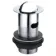 Chrome Flip Basin Waste - Slotted