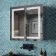 Allyson Illuminated LED Mirror Cabinet 600x600mm