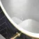 Mollie Brushed Brass Round Illuminated LED Mirror 800mm