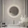 Blake Round Illuminated LED Mirror 500mm
