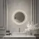 Blake Round Illuminated LED Mirror 500mm