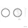 Blake Round Illuminated LED Mirror 500mm