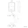 Mia Matt Brass Illuminated LED Mirror Cabinet With BLUETOOTH Speaker 710x500mm