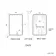 Jolie Illuminated LED Mirror 600x400mm