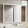 Margot Brushed Brass Illuminated LED Mirror Cabinet 700x1000mm