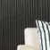 Trepanel Flex® Noir Black Flexible Acoustic Wood Panels 2400x300