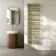 Cannes Electric Brushed Brass Designer Heated Towel Rail 1600x500mm
