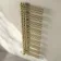 Cannes Electric Brushed Brass Designer Heated Towel Rail 1600x500mm